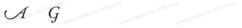 Adobe Garamond pro 加字体转换
